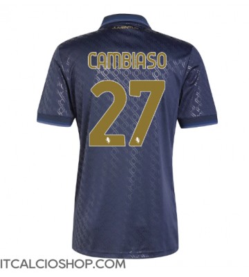 Juventus Andrea Cambiaso #27 Terza Maglia 2024-25 Manica Corta
